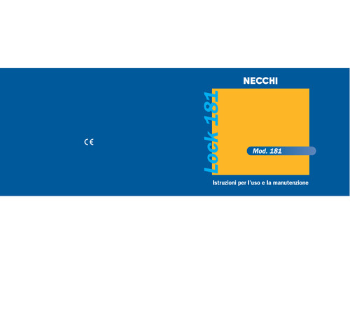 Manuale istruzioni macchina - , da