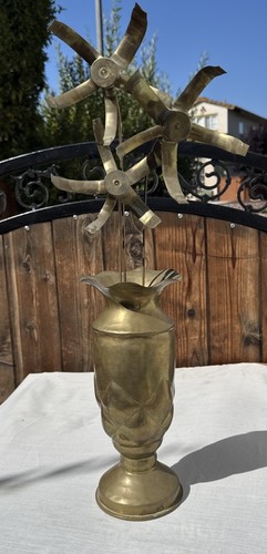 Vaso vintage arte - trincea, 12"
