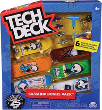Tech Deck, Sk8Shop Bonus Pack, l'imballaggio può variare (gli stili variano)