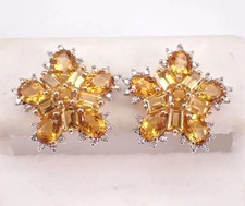 Lab-Created Citrine 2Ct Oval