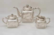 Set da tè in argento