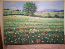 Quadro paesaggio Dipinto  Olio