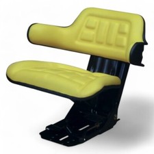 Sedile guida giallo con braccioli per John Deere 2140, 2030, 2130, 1830 (AL24162)