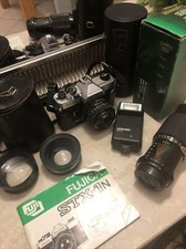 FUJICA STX-1N completa di Obbiettivi ITOREX e YASHIKOR, E Flash UNOMAT