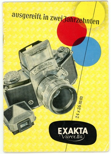 Ihagee brochure fotocamera - ihagee,
