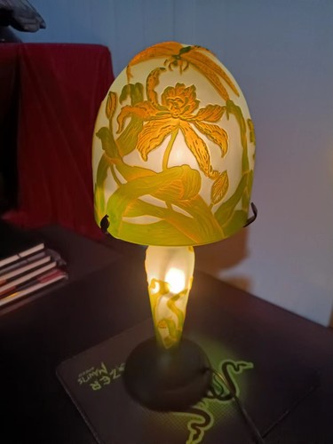 Lampada scrivania vetro - lampada,