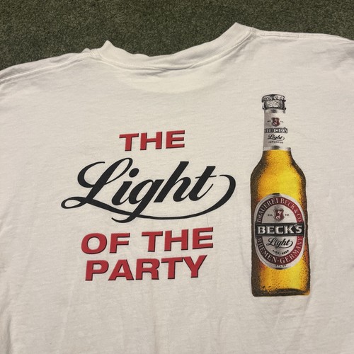 Shirt uomo becks light - t-shirt,