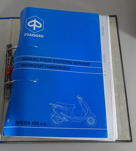 Manuale officina piaggio sfera - manuale,