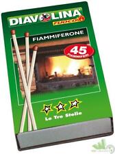 450 FIAMMIFERI LUNGHI DIAVOLINA LE TRE STELLE FIAMMIFERONE 10 SCATOLE