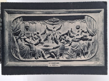 ? cartolina d'epoca le champagne, greno reims