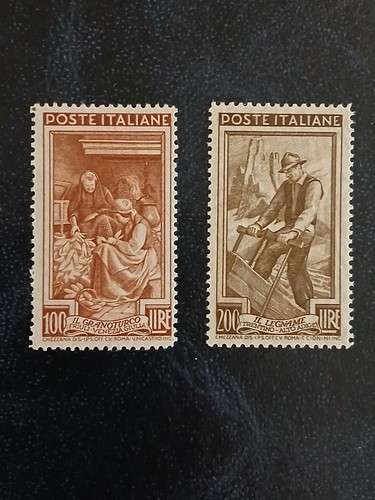 Francobolli repubblica 1950 - francobolli,