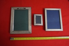 lotto 3 cornici d'argento 800 vintage