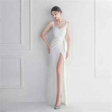 Vestito Abito Elegante Lungo