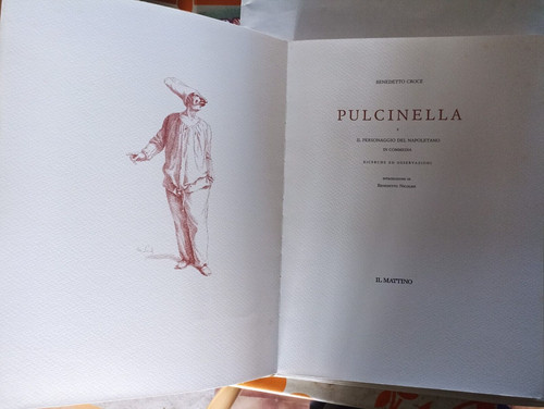 Benedetto croce pulcinella e - croce,,