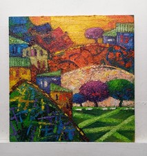 Quadro dipinto paesaggio - dipinto,