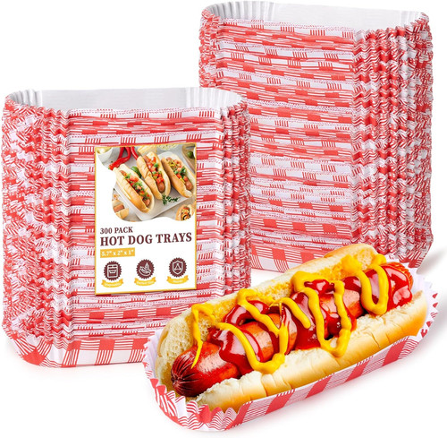 Vassoi hot dog carta - dog,