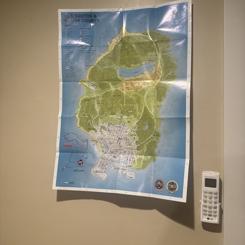 Grand theft auto gta - auto, map