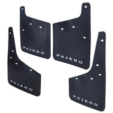 Set paraspruzzi premium anteriore e posteriore per Mitsubishi Pajero 07-21