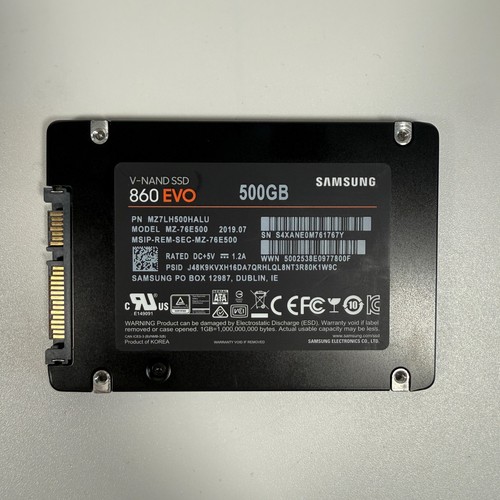 Samsung 860 evo 500gb - samsung,