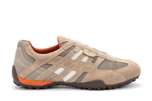 Geox snake beige sneaker - u,