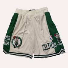 NBA Short BOSTON CELTICS Special White & Green Collection Vintage Design