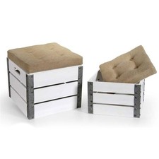 SET 2 POUF CONTENITORI