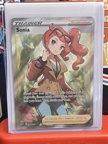 Pokémon sonia 192 swsh02 - sonia, 192/192