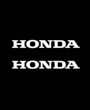 ADESIVI STICKERS BIANCHI CM. 20 SCRITTE HONDA X AUTO E CARENE MOTO