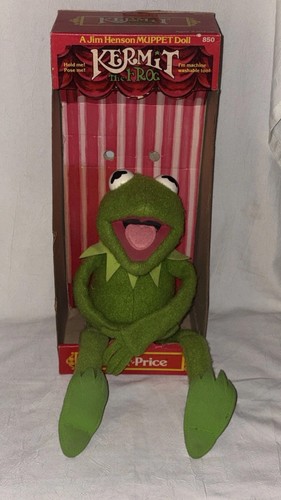 Peluche vintage kermit - vintage, la
