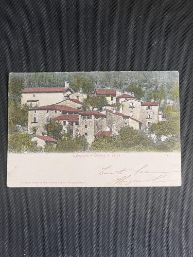 Cartolina barga catagnana - cartolina, barga-catagnana