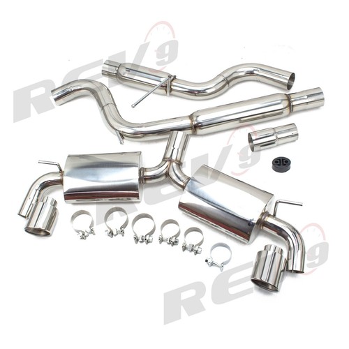 Rev9 inossidabile silenziatore - inossidabile,