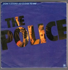 THE POLICE DISCO 45 GIRI DON' T SO CLOSE TO ME - POSTER BAG SLEEVE