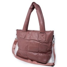 Borsa trapuntata rosa da donna