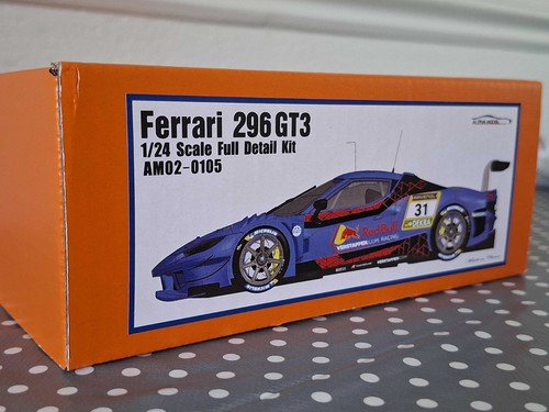 Modellino alpha 24 - 1/24, ferrari
