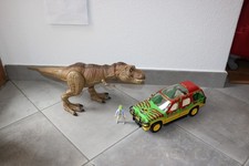 Jurassic World Tyrannosaurus Rex Ford Explorer Dinosauro Mattel trex Escape Pack