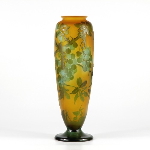 Vaso gallé originale stile - gallé,
