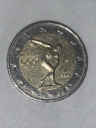 Moneta euro rara olimpiadi - moneta,