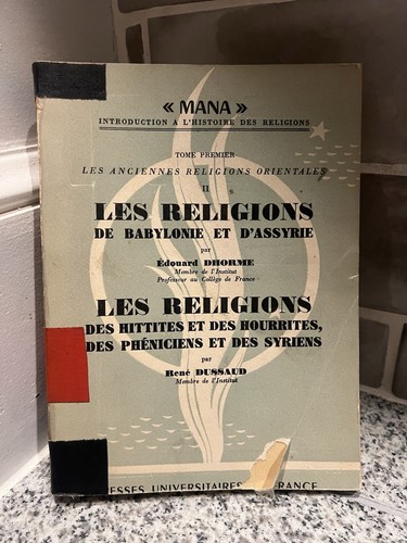 Les religions babylonia et - de,