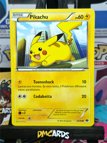 Pokemon pikachu - pokemon, 39/99