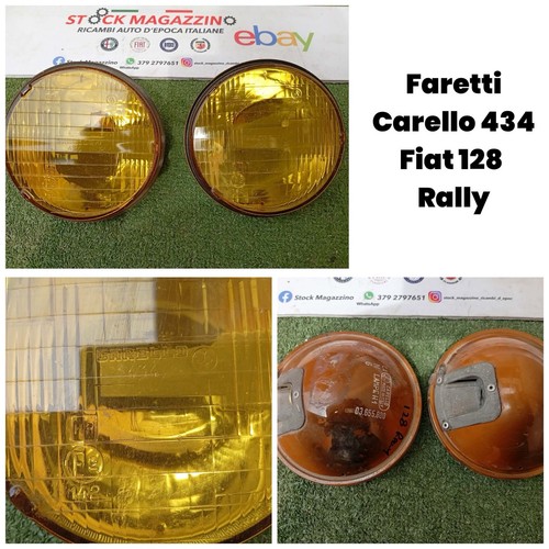 Coppia fari faretti - faretti, giallo