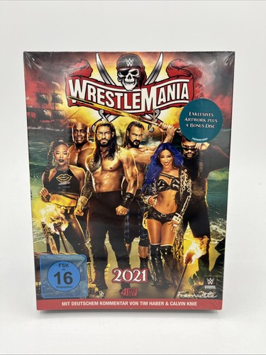 Wwe wrestlemania 2021 dvd - wrestlemania, 4