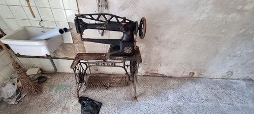 Antica singer 29k1 macchina - antica, da