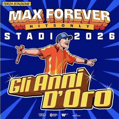 Biglietto max pezzali - pezzali, stadio