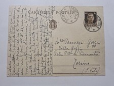 Intero postale 1942 da Terontola a Torino, 30 cent. Vittorio Emanuele III, Regno