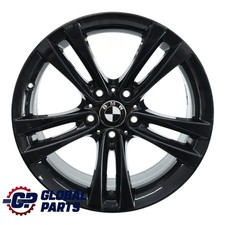 BMW F30 F31 F32 F33 Cerchio In Lega Nero 18" 8J ET:34 Doppie Razze 397 6796247