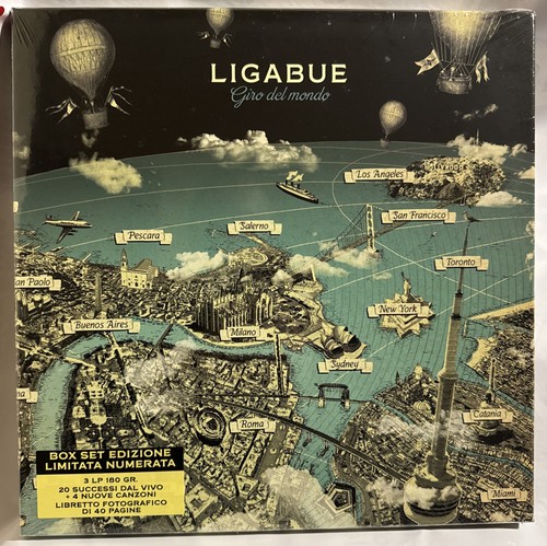 Ligabue giro del mondo box - mondo,
