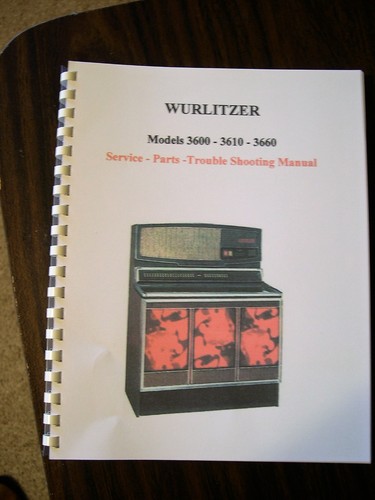 Manuale jukebox wurlitzer - manuale,