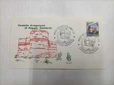 FRANCOBOLLO BUSTA PRIMO GIORNO EMISSIONE CASTELLO ARAGONESE 20 8 1981 ROMA