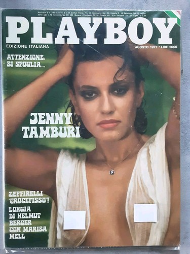 Playboy agosto 1977 jenny - n,