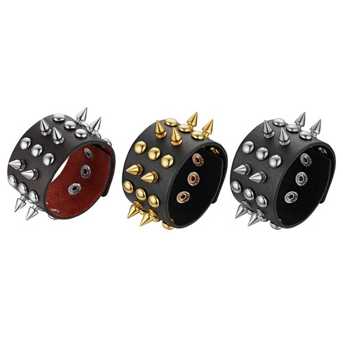 Bracciale punk rock wide - rock,